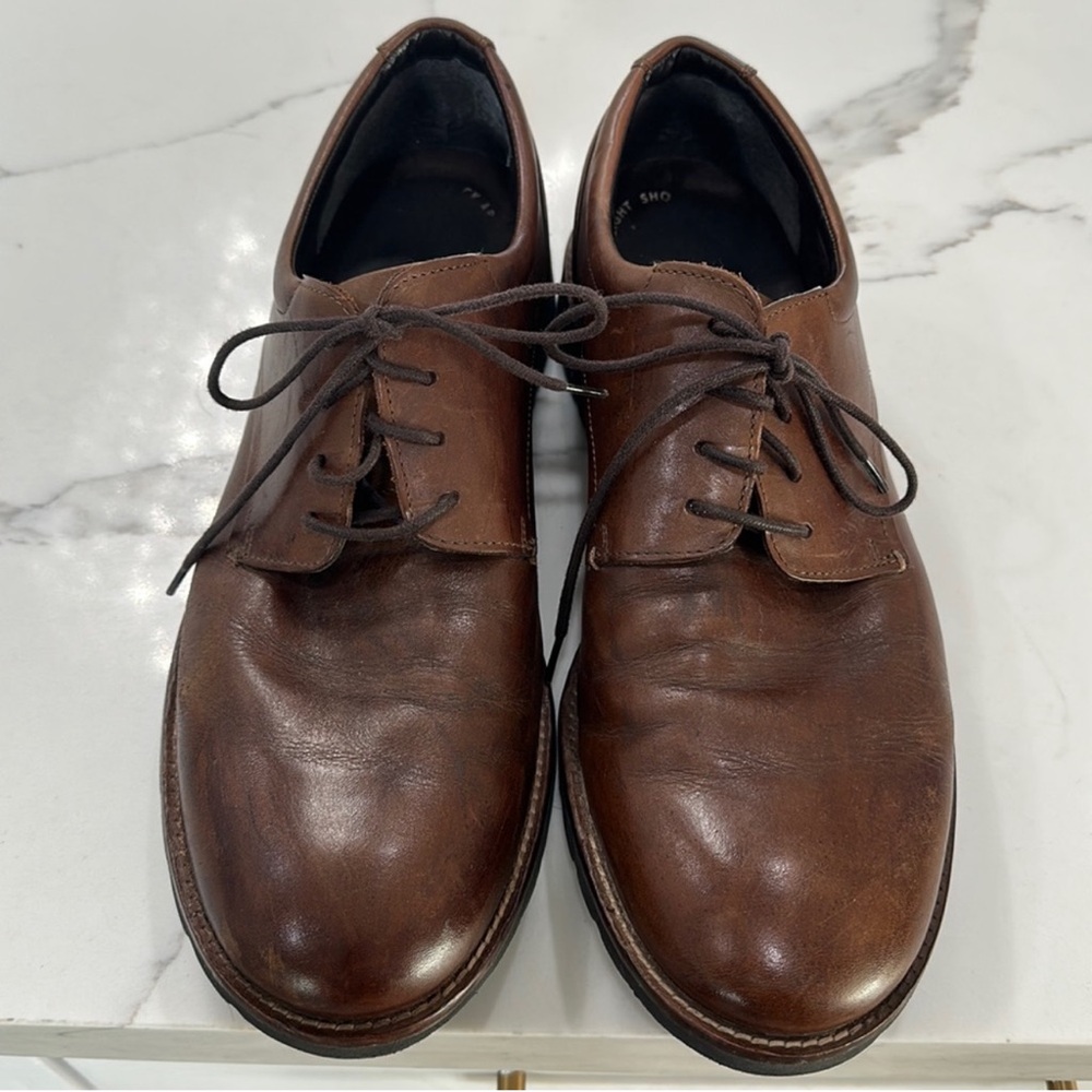 Rockport Brown Leather Oxfords. Size 12 (JC)